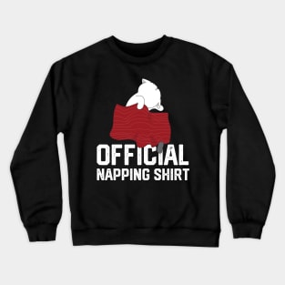 official napping shirt Crewneck Sweatshirt